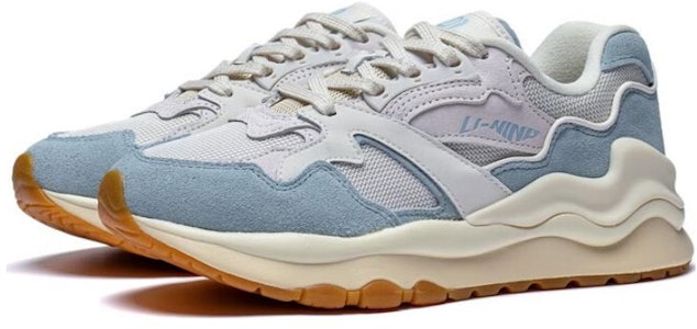 (W) Li-Ning 001 Shanhai 'Baby Blue' Biru Muda AZGT008-4 Lookbook (W) Li-Ning 001 Shanhai 'Baby Blue' Biru Muda AZGT008-4