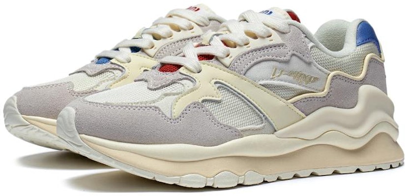 (W) Li-Ning 001 Shanhai 'Krim Putih Kelabu' AZGT008-2 Lookbook (W) Li-Ning 001 Shanhai 'Krim Putih Kelabu' AZGT008-2