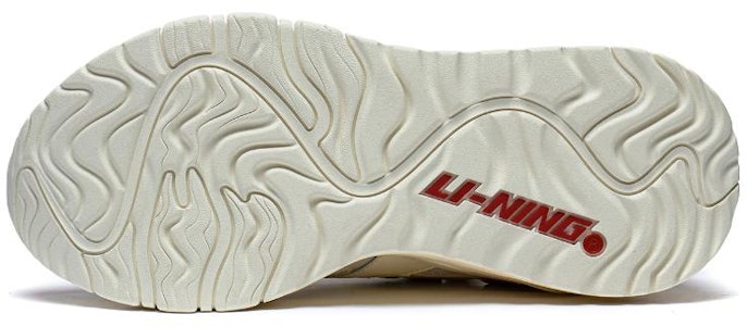 (W) Li-Ning 001 Shanhai 'Krim Putih Kelabu' AZGT008-2 Sizing (W) Li-Ning 001 Shanhai 'Krim Putih Kelabu' AZGT008-2