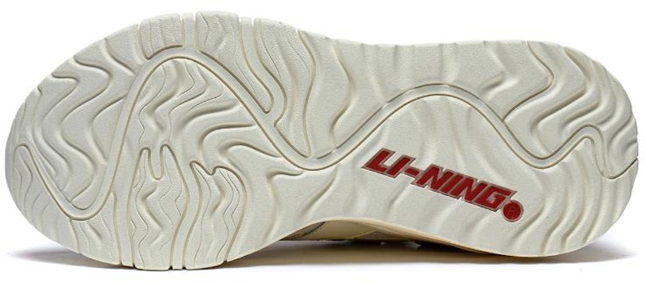 (W) Li-Ning 001 Shanhai 'Krim Putih Kelabu' AZGT008-2 Sizing (W) Li-Ning 001 Shanhai 'Krim Putih Kelabu' AZGT008-2