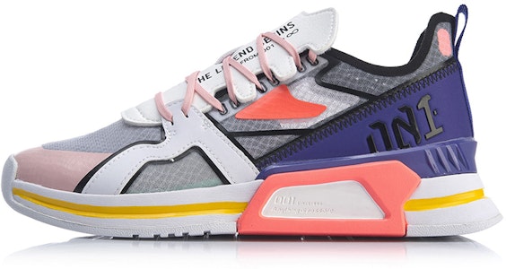 【華晨宇心選】LiNing李寧 001 T1000 女款 白紫 Buy 【華晨宇心選】LiNing李寧 001 T1000 女款 白紫