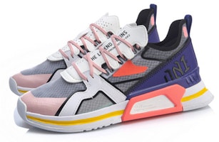 (W) 李寧 001 T1000 Low 白紫 AGLP022-1 Lookbook (W) 李寧 001 T1000 Low 白紫 AGLP022-1