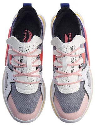 (Women) Li-Ning 001 T1000 Low 'White Purple' AGLP022-1 Shop (Women) Li-Ning 001 T1000 Low 'White Purple' AGLP022-1