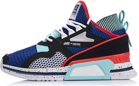 (W) 李寧 001 T1000 ノーバウンドMid 黒赤青緑 AGLP012-3 Buy (W) 李寧 001 T1000 ノーバウンドMid 黒赤青緑 AGLP012-3