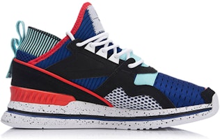 LiNing李宁 001 T1000 一體織潮流休閒 透氣 低幫 跑步鞋 女款 深藍色 Order LiNing李宁 001 T1000 一體織潮流休閒 透氣 低幫 跑步鞋 女款 深藍色