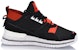 (W) Li-Ning 001 T1000 No Boundry Mid 'Hitam Merah' AGLP012-1