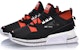 (W) Li-Ning 001 T1000 No Boundry Mid 'Hitam Merah' AGLP012-1
