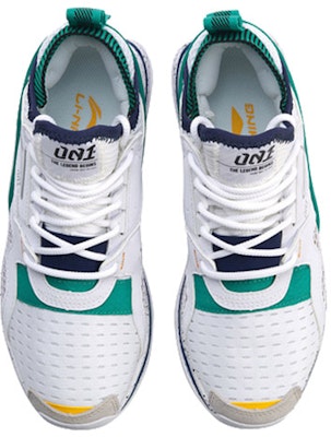 (W) Li-Ning 001 T1000 No Boundry Mid 'Putih Hijau' AGLP012-4 Shop (W) Li-Ning 001 T1000 No Boundry Mid 'Putih Hijau' AGLP012-4