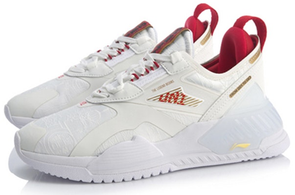 (W) Li-Ning 001 T2000 'Blanco Rojo' AGLQ002-6 Lookbook (W) Li-Ning 001 T2000 'Blanco Rojo' AGLQ002-6