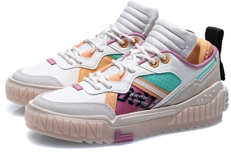 (W) 李寧001アンブロック「ピンク/ホワイト」 AGCQ232-4 Lookbook (W) 李寧001アンブロック「ピンク/ホワイト」 AGCQ232-4