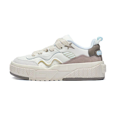 (W) Li-Ning 001 Unblock 'White Grey'