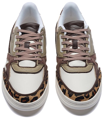 (Women) Li-Ning 1990 'White Brown' ALFR186-1 Lookbook (Women) Li-Ning 1990 'White Brown' ALFR186-1