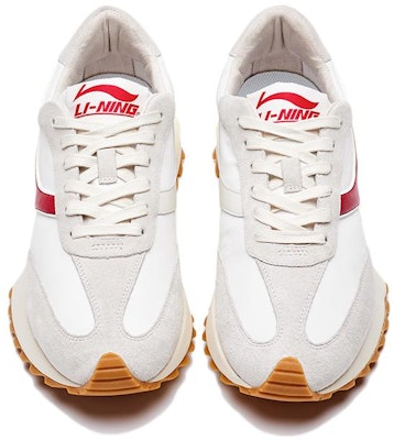 (W) Li-Ning 1990 Retro 'Beige' Zapatillas Vintage ALFR140-2 Lookbook (W) Li-Ning 1990 Retro 'Beige' Zapatillas Vintage ALFR140-2