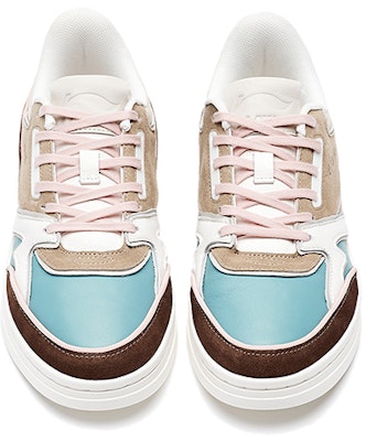(W) Li-Ning 1990 Retro Low 'Brown Trend' Sneaker Cokelat Retro Rendah ALFR186-2 Lookbook (W) Li-Ning 1990 Retro Low 'Brown Trend' Sneaker Cokelat Retro Rendah ALFR186-2