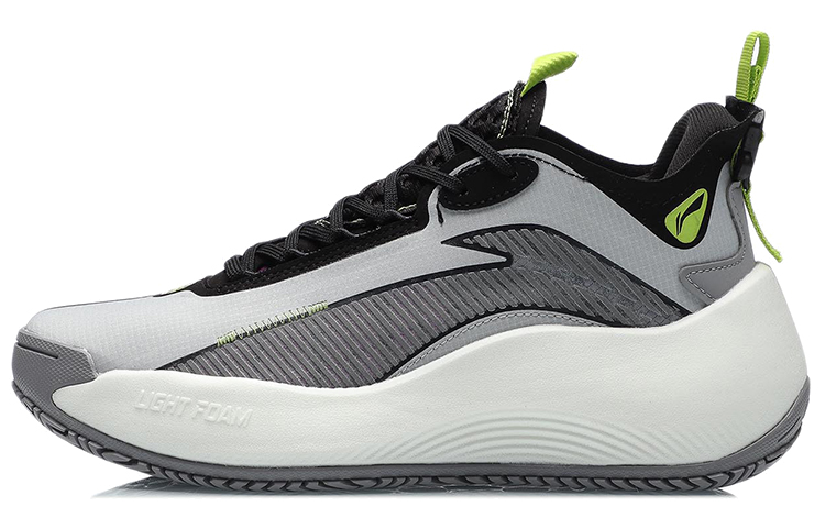 (W) Li-Ning 1 BadFive Street Sole 'White Grey Green'