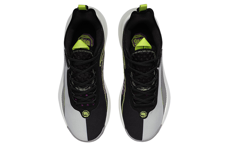 (W) Li-Ning 1 BadFive Street Sole 'White Grey Green' 圖 4
