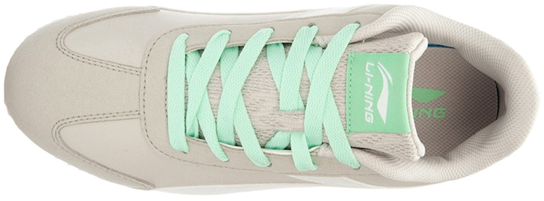 (W) Li-Ning 3KM 'Kelabu Putih Hijau' ARCL016-2 Lookbook (W) Li-Ning 3KM 'Kelabu Putih Hijau' ARCL016-2
