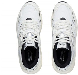 李宁 92 CICI 复古 回彈防滑減震耐磨 低幫 運動休閒鞋 女款 雪白色 Lookbook 李宁 92 CICI 复古 回彈防滑減震耐磨 低幫 運動休閒鞋 女款 雪白色