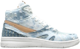 李宁937 Deluxe Hi 高帮复古籃球鞋 女款 迷霧藍 Order 李宁937 Deluxe Hi 高帮复古籃球鞋 女款 迷霧藍