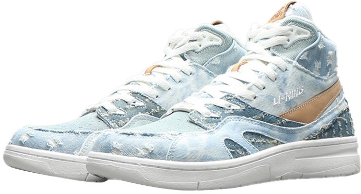 (Women) Li-Ning 937 Deluxe SP Hi 'Smoke Blue' AGBR026-3 Lookbook (Women) Li-Ning 937 Deluxe SP Hi 'Smoke Blue' AGBR026-3