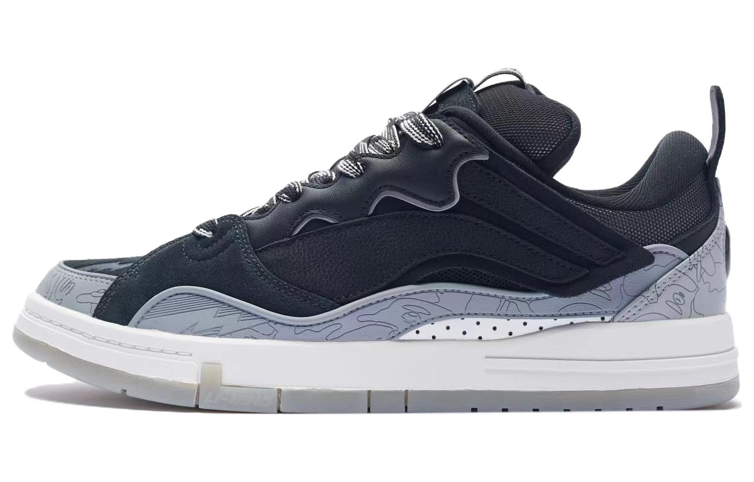 (W) Li-Ning AAPE 惟吾 'Golden Anniversary Black Grey'