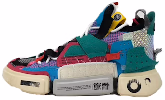 (Women) Li-Ning Ace Low 'Multicolor Green' AGBQ066-2 (Women) Li-Ning Ace Low 'Multicolor Green' AGBQ066-2
