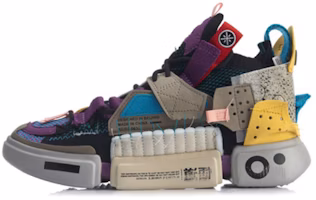(Women) Li-Ning Ace Low 'Multicolor Grey' AGBQ066-1 (Women) Li-Ning Ace Low 'Multicolor Grey' AGBQ066-1