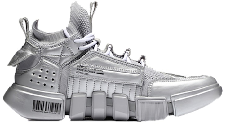 (Women) Li-Ning ACE Paris Fashion Week Series Silver/White AGBN062-2 Lookbook (Women) Li-Ning ACE Paris Fashion Week Series Silver/White AGBN062-2