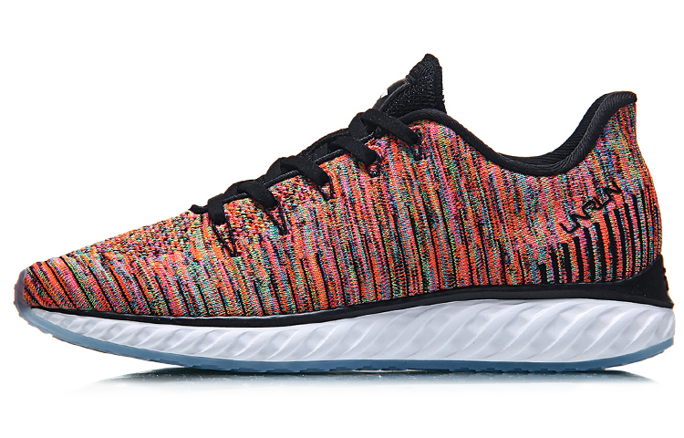 (Women) Li-Ning All Guard Shock Absorption Running Shoes 'Fluorescent Plum' ARHN198-3