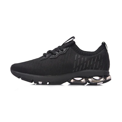 (W) Li-Ning Arc 'Black Breathable Knit'