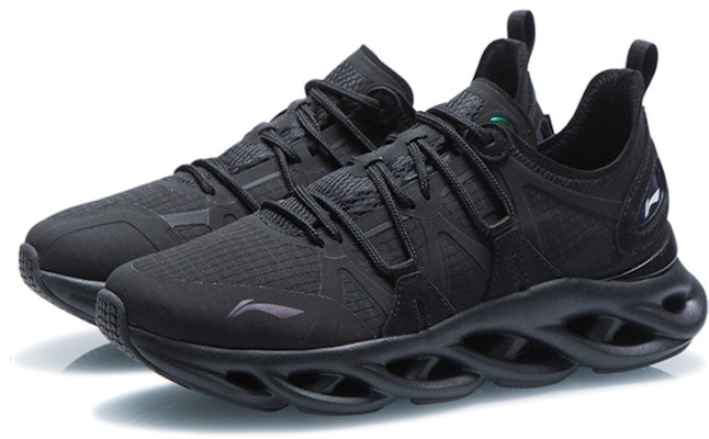 (Women) Li-Ning Arc 'Black Grey' ARHQ088-10 Lookbook (Women) Li-Ning Arc 'Black Grey' ARHQ088-10