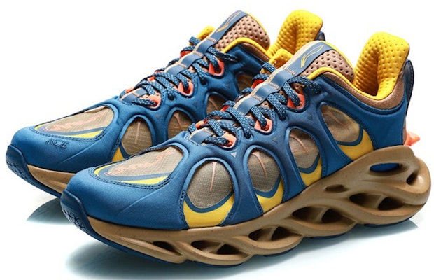 (Women) Li-Ning Arc 'Blue Yellow' ARHP226-1 Lookbook (Women) Li-Ning Arc 'Blue Yellow' ARHP226-1