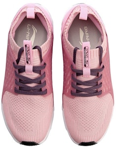 (W) 李宁弧线“粉色透气针织”跑鞋 ARHN136-5 Shop (W) 李宁弧线“粉色透气针织”跑鞋 ARHN136-5