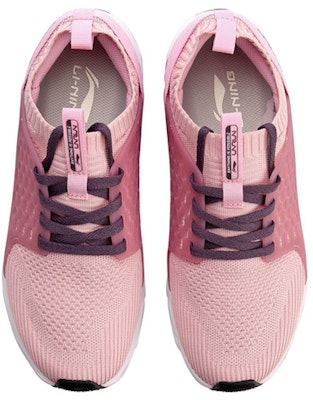 (Women) Li-Ning Arc 'Pink Breathable Knit' Running Shoe ARHN136-5 Shop (Women) Li-Ning Arc 'Pink Breathable Knit' Running Shoe ARHN136-5