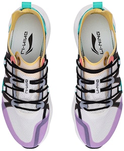 (W) 李宁弧 '白紫绿' ARHQ088-4 Shop (W) 李宁弧 '白紫绿' ARHQ088-4