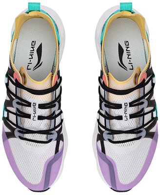 (Women) Li-Ning Arc 'White Purple Green' ARHQ088-4 Shop (Women) Li-Ning Arc 'White Purple Green' ARHQ088-4