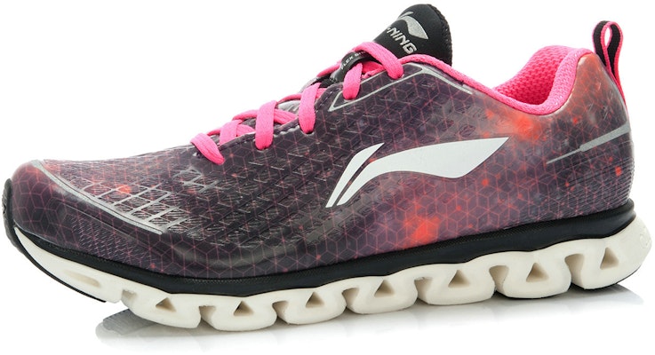 (W) Li-Ning Arc Ace 'Hitam Merah Muda Putih' ARHJ038-1 Order (W) Li-Ning Arc Ace 'Hitam Merah Muda Putih' ARHJ038-1