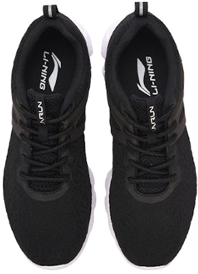 (W) Sepatu Lari Rendah Li-Ning Arc Element 'Hitam Putih' ARHM074-4 Shop (W) Sepatu Lari Rendah Li-Ning Arc Element 'Hitam Putih' ARHM074-4