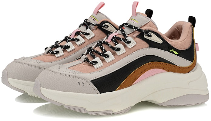 (Women) Li-Ning Aurora WindWalker 'Grey Brown' AGCP298-3 Lookbook (Women) Li-Ning Aurora WindWalker 'Grey Brown' AGCP298-3