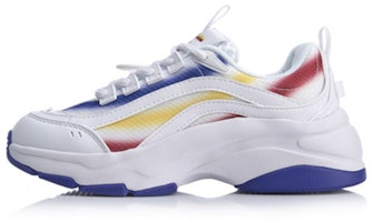 (Women) Li-Ning Aurora WindWalker 'White Blue Red' AGCP108-1 (Women) Li-Ning Aurora WindWalker 'White Blue Red' AGCP108-1