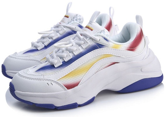 (W) Li-Ning Aurora WindWalker 'Putih Biru Merah' AGCP108-1 Lookbook (W) Li-Ning Aurora WindWalker 'Putih Biru Merah' AGCP108-1