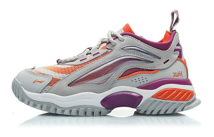 (W) Li-Ning BAD FIVE XGIRL Running Shoes Grey