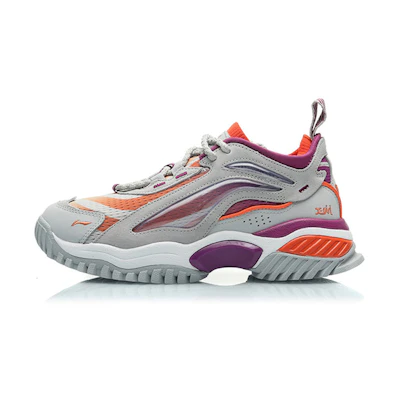 (W) Li-Ning BAD FIVE XGIRL Running Shoes Grey