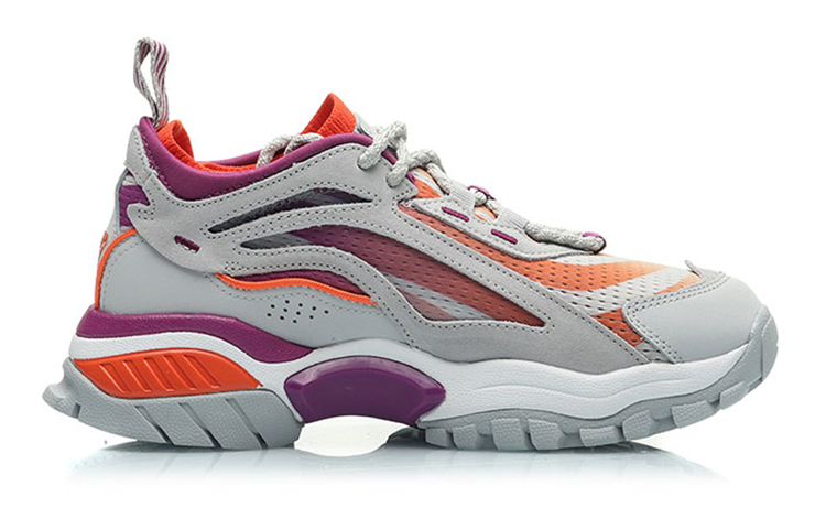 (W) Li-Ning BAD FIVE XGIRL Running Shoes Grey 圖 2