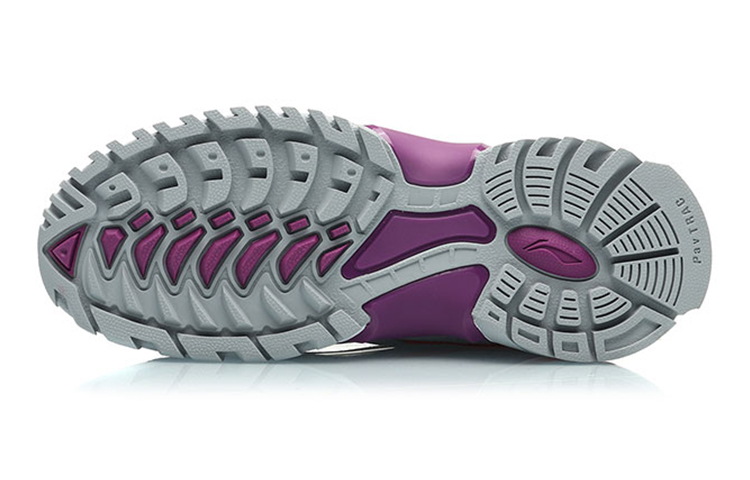 (W) Li-Ning BAD FIVE XGIRL Running Shoes Grey 圖 5