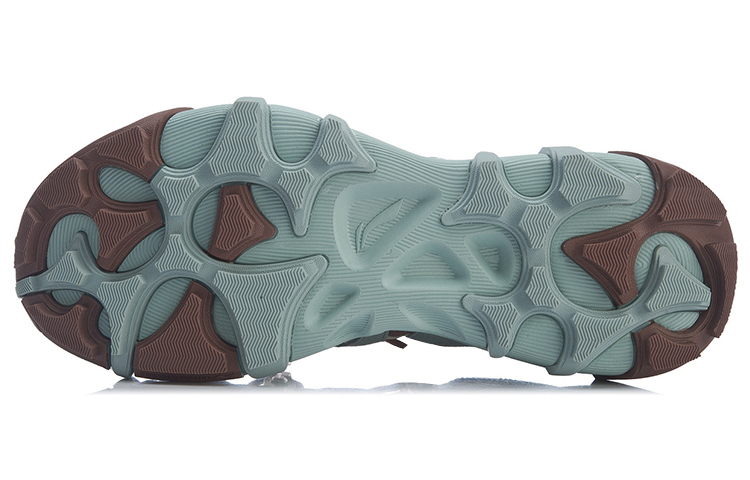 Purchase (W) Li-Ning Badfive BD5 'Aprikot Hijau-Coklat' Sepatu Sneaker AGBR016-11