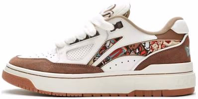 (Women) Li-Ning BadFive Rookie 2 Low 'White Brown' ABCS116-5 (Women) Li-Ning BadFive Rookie 2 Low 'White Brown' ABCS116-5