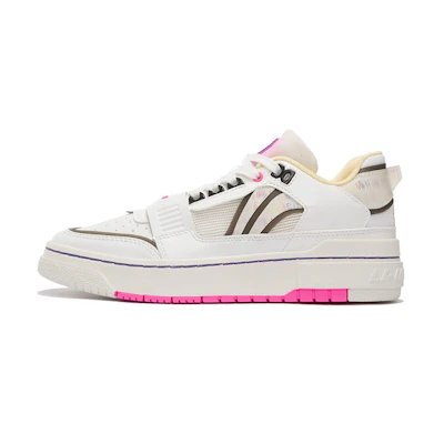 (W) Li-Ning BadFive Rookie 'Cream White Neon Pink'