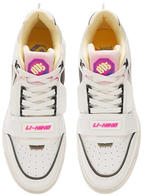 (Women) Li-Ning BadFive Rookie 'Cream White Neon Pink' ABCS024-1 Shop (Women) Li-Ning BadFive Rookie 'Cream White Neon Pink' ABCS024-1