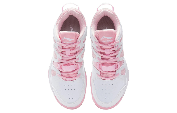 (W) Li-Ning Badminton Shoes 'Standard White Light Pinkred' 圖 4